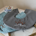 まんまるスタイ　刺繍