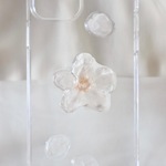 全機種対応　さくら咲くスマホケース　white