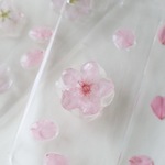 全機種対応　さくら咲くスマホケース　pink