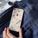 【botanicals】 押し花スマホケース　スマホケース　ソフトケース　バンパーケース　手帳型ケース　14 13 13pro 12 12mini 7 8 SE2 X XR android ボタニカル