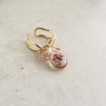 桜色のイヤーカフ