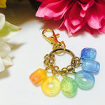 カラフルミニドロップキーリング8