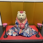 しろくま貯金箱  ひな祭り　お着物 セット