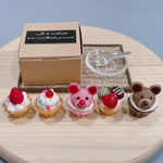 カップケーキ５点セット★ミニチュアスイーツ