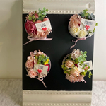オーダー可能🌸即購入不可❣️送料込み  マグネット缶フラワー🌸母の日❤ホワイトデー💙お祝い💚プチギフト♥️お礼♥️