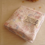 再販*８重ガーゼ大判ハンカチ*pastelメルヘンanimal
