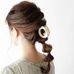 ゴールドウェーブヘアクリップ