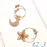 Moon Star earring_2