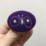 ちょうちょブローチ〇ミナペルホネン