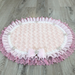 kaorinyy様✨御専用でございます　プリンセスカフェマット✨犬用（楕円形64×54ｾﾝﾁ程）