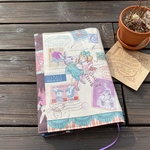 only one★Ａ5ソフトカバー用21. 6㎝ブックカバー★Joli Fleurジョリーフルール⭐︎コラージュコラージュ