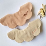 soft corduroy bib⋆⸜ ⚘ ⸝⋆名入れ  もくもく スタイ  男の子にも女の子にも♪
