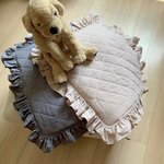 sale ペット用　カフェマットシンプル長方形＜グレイッシュピンク＞