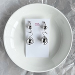 【再入荷】シルバーワイヤーねじりピアス