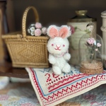 ご確認様です＊テディベア＊ぬいぐるみ＊ウサギ＊白＊