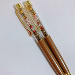 残り一本　テディベアボールペン　ミニチュアスイーツ　ハンドメイド　筆記用具　ペン　
