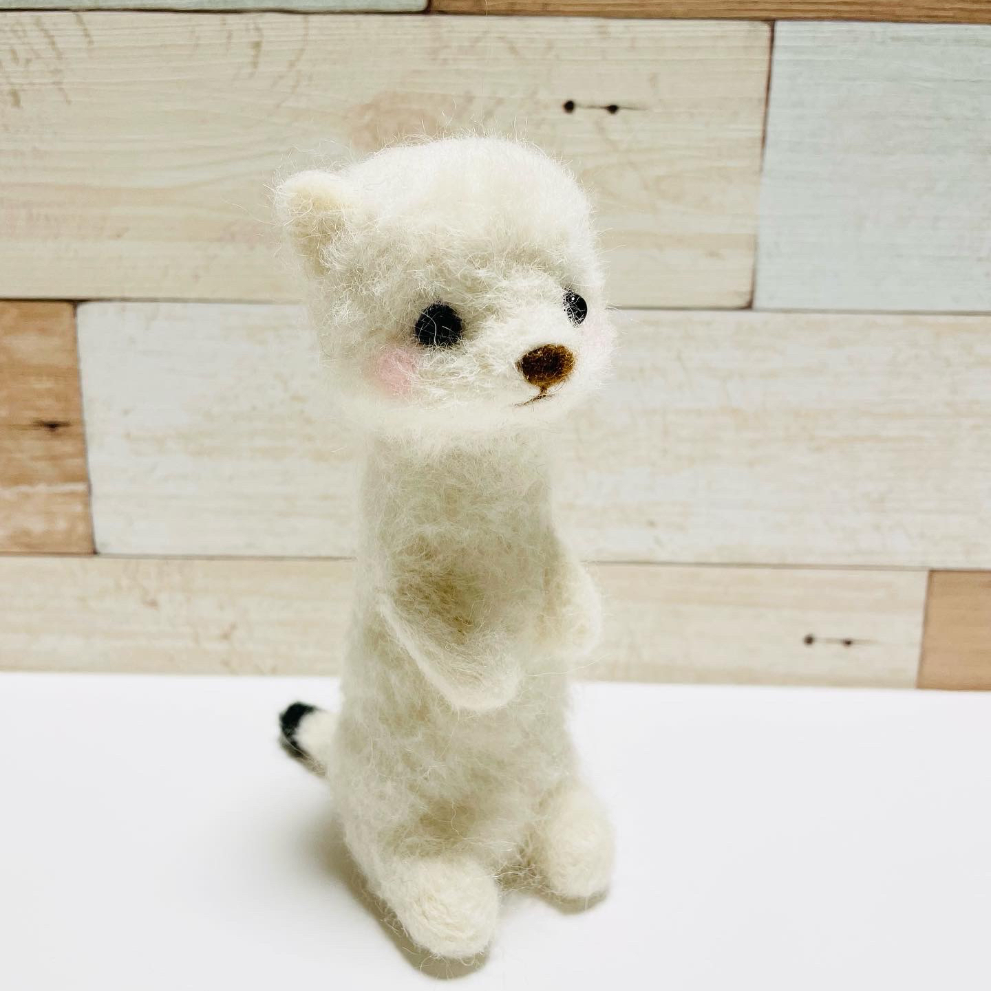 買い保障できる 羊毛フェルト オコジョ その他