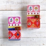  iPhone15シリーズSE3対応 手帳型スマホカバーAndroid対応 レトロ❤︎乙女ちっくパーティA　 iPhoneSE3/14/13/12/11Android