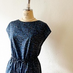  [数量限定] Liberty : Pointillism　ドローストリングワンピース