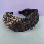 LINTON TWEED♡大人のためのツイストリボン♡カチューシャ♡