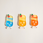 ◎おー様専用ページ◎＜特別カラー＞クリームソーダのチタンピアス