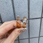 べっ甲フープピアス