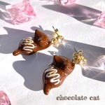 《再販》チョコにゃんこ(金具変更可能)