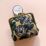 ミナペルホネン rosy がま口カードケース