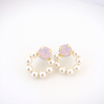 ＊SAKURA色＊リングピアス