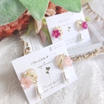 春先取り🌸薄紅桜のピアス•イヤリング