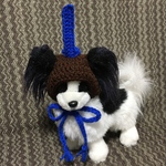 小型犬用ニット帽❤️ひな祭り