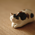 猫さん(ミケ)の置き物