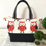 T様オーダー品 フクロウ☆トートバッグ