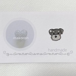 マスクピアス(マグネット)☆シュナウザー