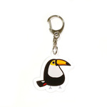 オニオオハシ アクリルキーホルダー 鳥 4783