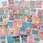  【送料無料❤︎】アンティーク　ビンテージ　レトロ　海外　ラベル　コラージュ　フレークシール