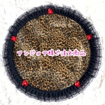 オーダー💖リバーシブルカフェマット💖レオパード柄