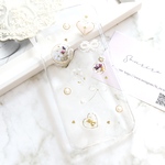 可愛いを詰め込んだ♡ 押し花 スマホケース iPhoneケース iPhone13 iPhone12 SE2 Android Xperia Galaxyクリア    全機種　韓国