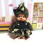 モンチッチ ワンピースセット(迷彩)