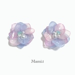   《Mami.t》紫陽花　ピアス／イヤリング