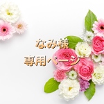 なみ様専用ページ