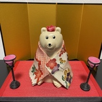 [再販] しろくま貯金箱  ひな祭り リバーシブル着物  セット