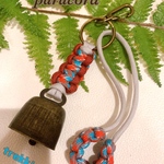 【Handmade】熊よけ鈴　ロング消音アクセサリー　キャンプ・釣り・登山