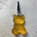 お値打ち品！bigくまグミメモスタンド(イエロー)