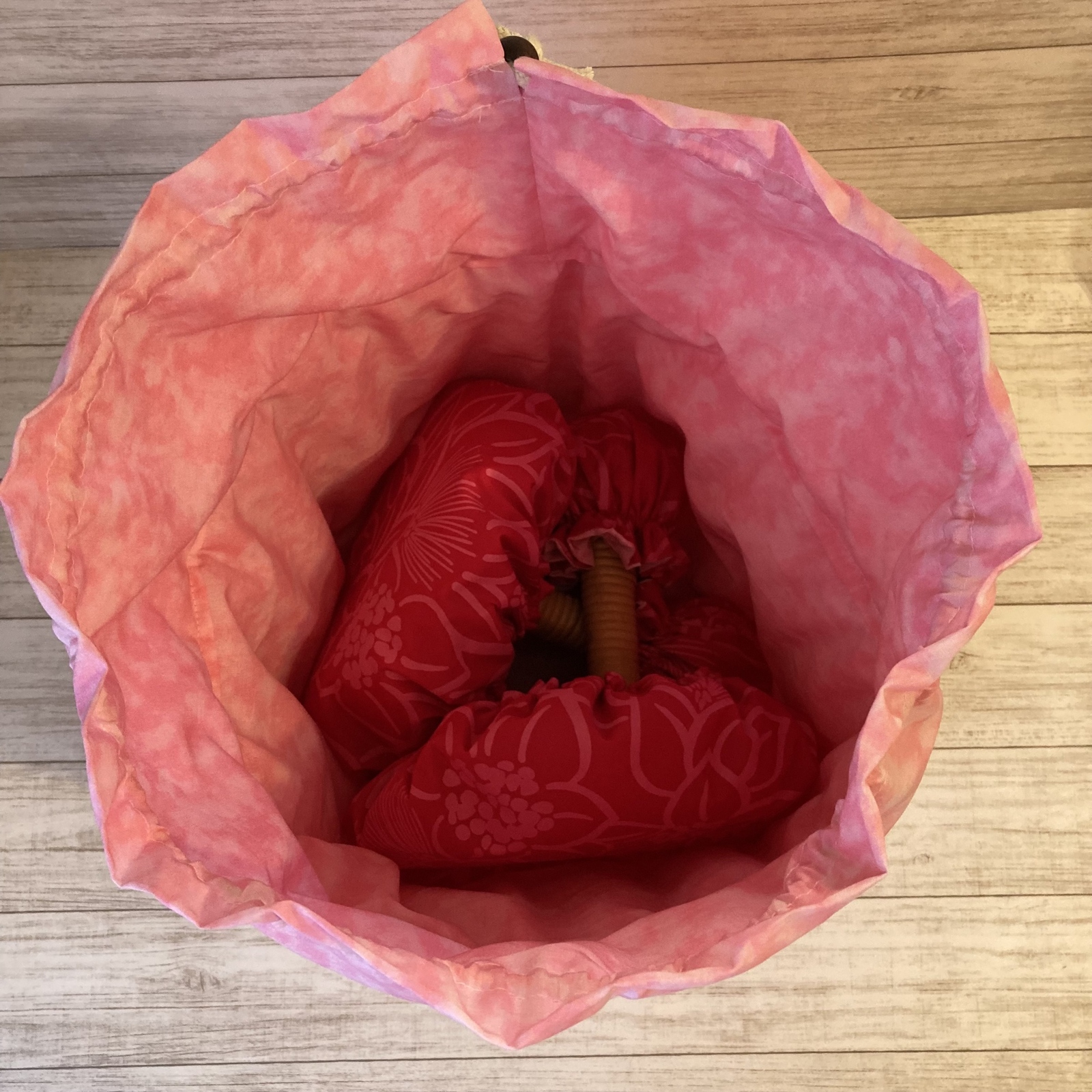 ウリウリケース バッグ ローズピンク×レフア【送料込み】 - Liko Lehua