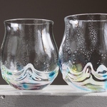 【sale】くらげグラス amagasablue【ペアセット】