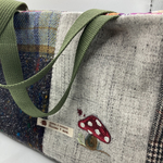 なんとなく作ったキノコ🍄刺繍トート