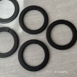 プラスチック ブラック コネクター 6ヶ