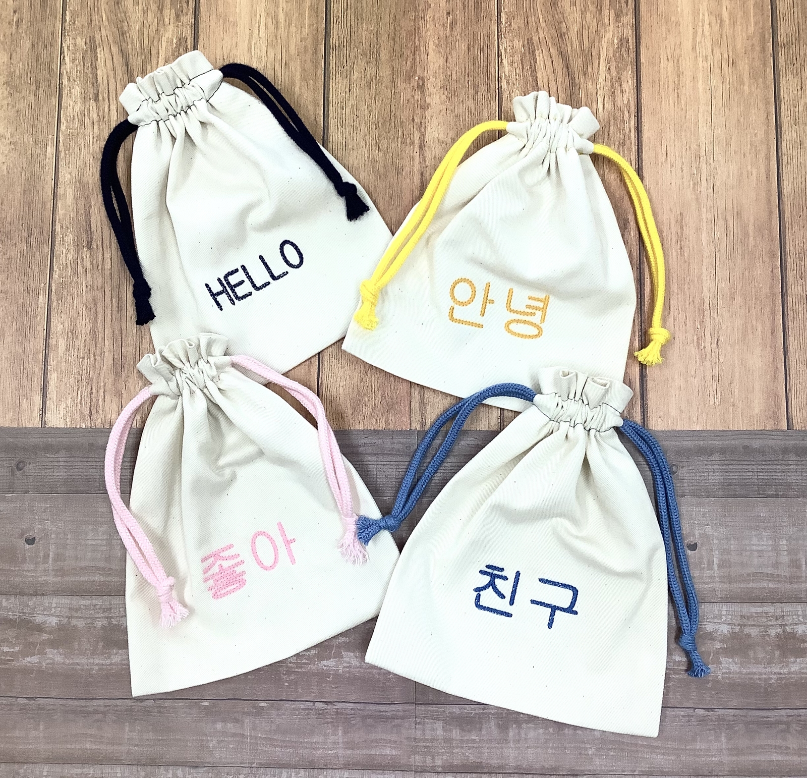 オーダー刺繍の巾着 （商品説明必読！！) - REFORM-1234