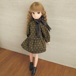 june様ご予約品※グリーンのワンピースと黒と赤の水玉のワンピース
